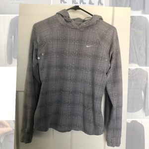 Grey Nike Tech Hoodie